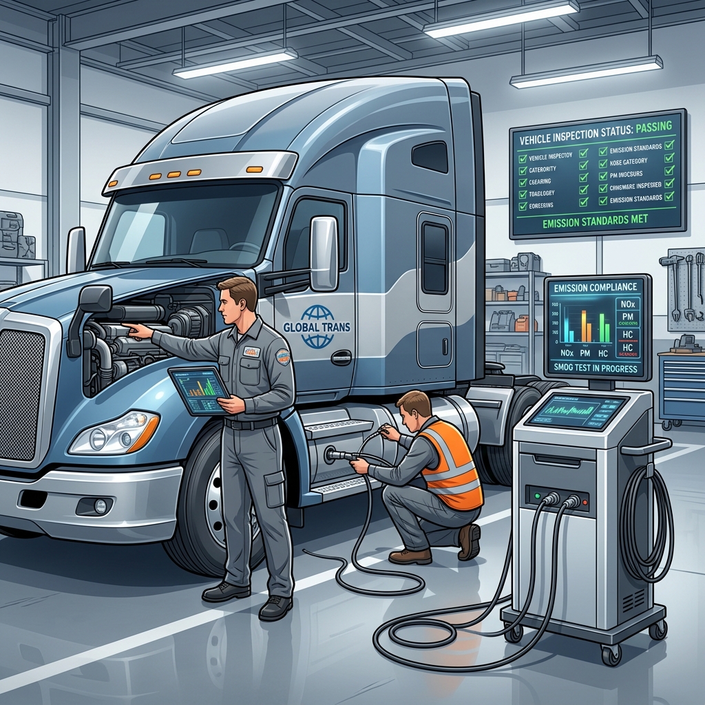 CARB Clean Truck Check Emissions Testing